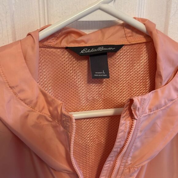 Eddie Bauer Women's Sun Chaser Jacket NWOT Large Light Apricot - Picture 2 of 8